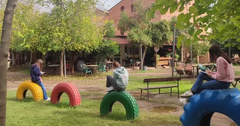 Jornades d'interiorirat de TQE a la Ganja Escola Castell de la Saira