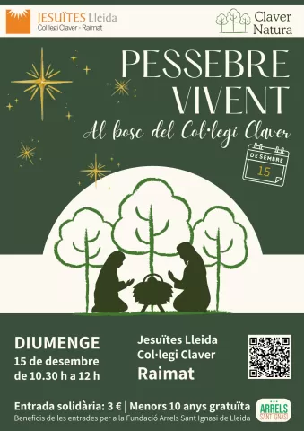 Cartell del Pessebre Vivent del Claver 2024