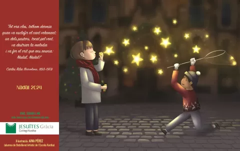 POSTAL DE NADAL KOSTKA 2024