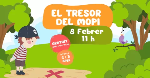 Cartell activitat El Tresor del MOPI 2025