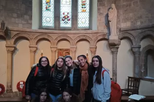 Alumnes de 4t ESO-TQE participants de l'inrercanvi de llengua anglesa a Norwich