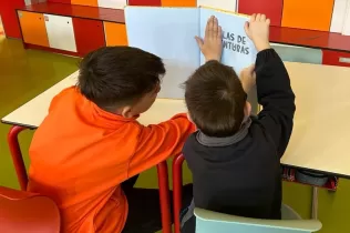 Apadrinament lector a la primària de Jesuïtes Lleida