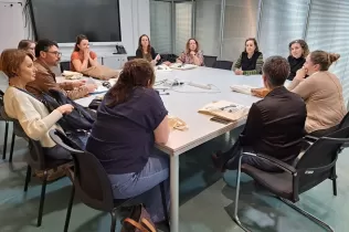 Compartim coneixements amb docents d'escoles de Bèlgica