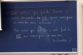 Alumnat de Jesuïtes Bellvitge a la III Olimpíades sobre la Unió Europea