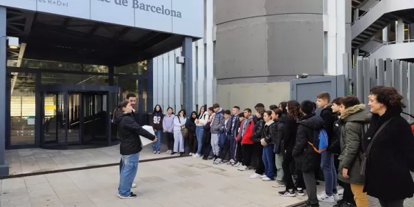 Alumnat del Joan XXIII al Parc Científic de Barcelona