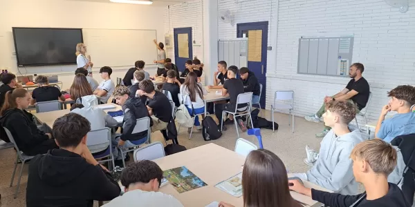 Visita tècnica del sector sanitària a l'alumnat del Cicle Guia en el Medi Natural